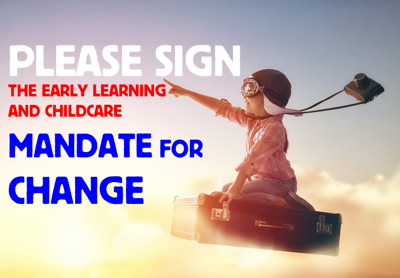 Please sign our ELC MANDATE FOR CHANGE