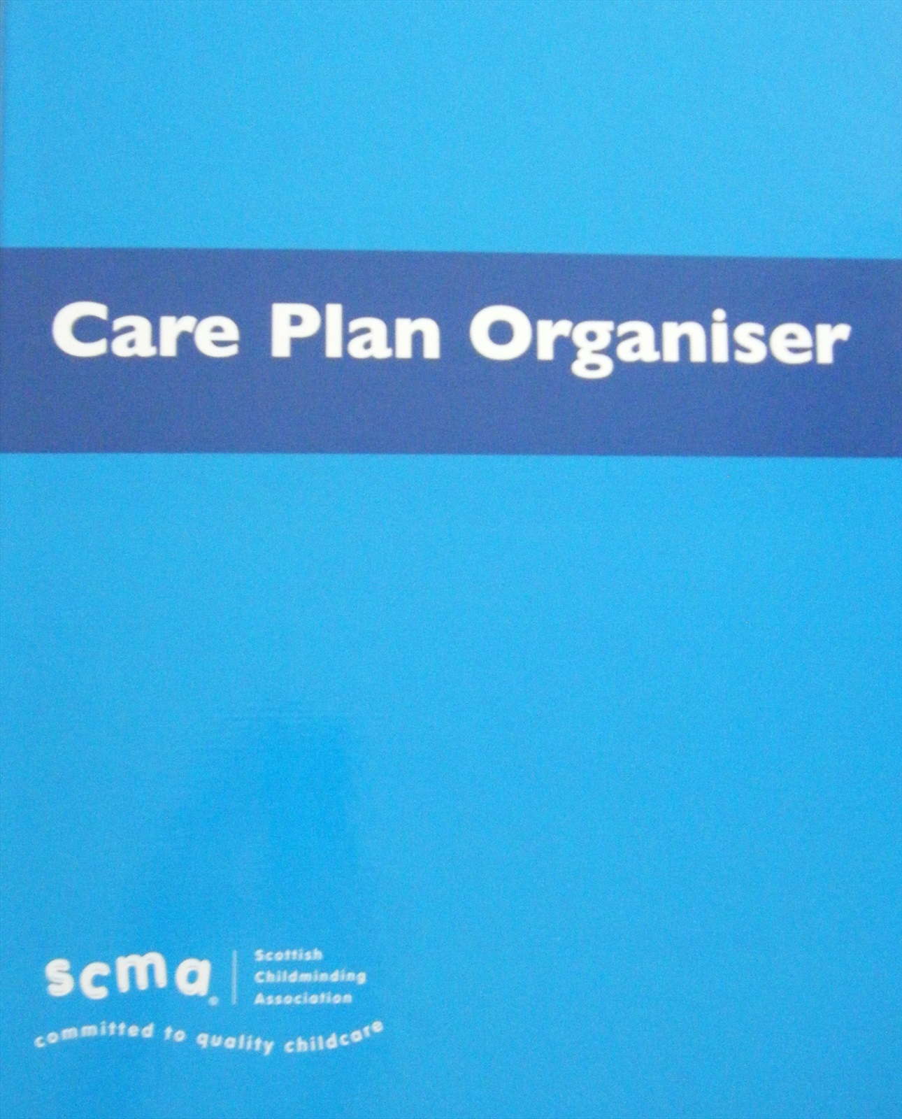 New updates for the SCMA Care Plan Organiser