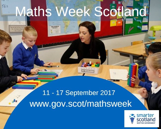 It’s all adding up to the launch of Maths Week Scotland