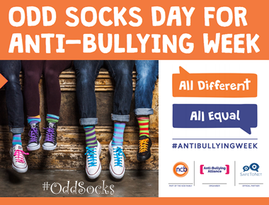 #OddSocks Day for Anti-Bullying Week